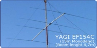 YAGI Element EF154C. Набор труб для сборки элементов антенны YAGI 15м